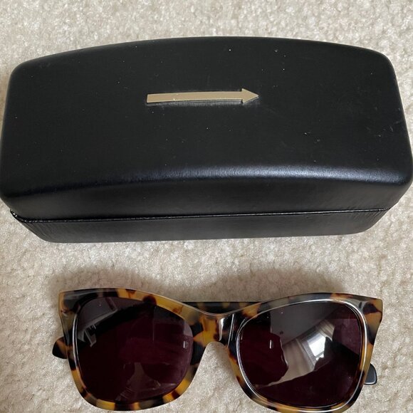 KAREN WALKER Cat Eye Perfect Day Oversize Sunglasses - NEW with Tags! - Picture 2 of 6